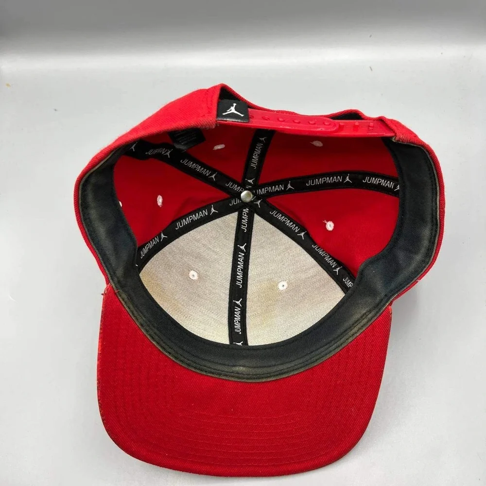 Air Jordan Hat Men Red‎ Carmelo Anthony Jumpman Snap Back Cap